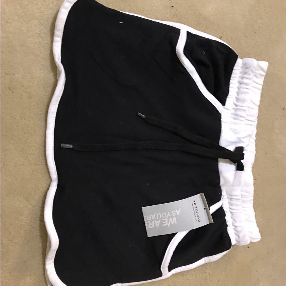 Skort shorts black/white